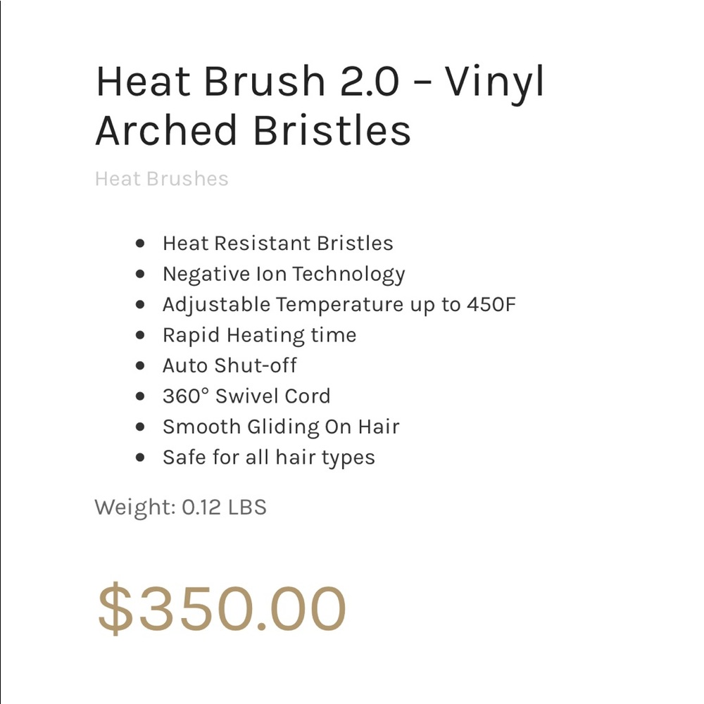 Soleil heat brush 2.0